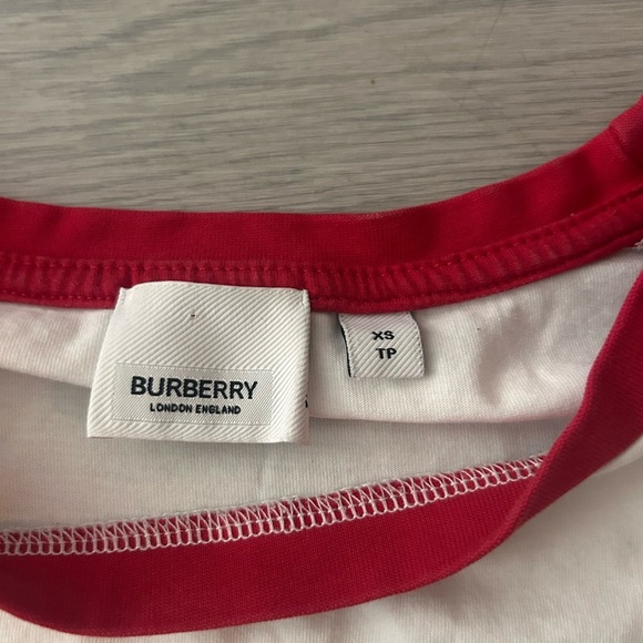 Burberry Rory Monogram Motif Long Sleeve Shirt Size XS - Picture 3 of 6